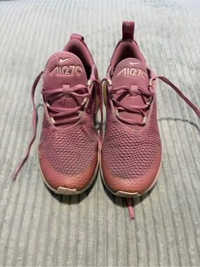 Nike Kids Air270 Pink Mauve Mesh Sneakers
